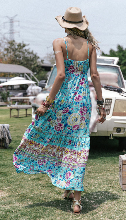 Modish Printed Maxi Dress