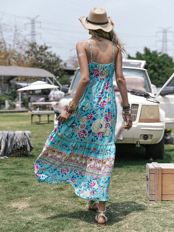 Modish Printed Maxi Dress