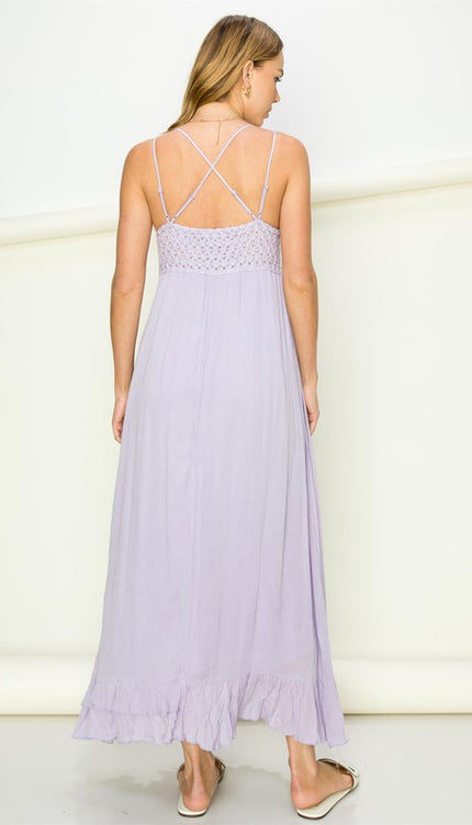 Modish Lace Maxi Dress