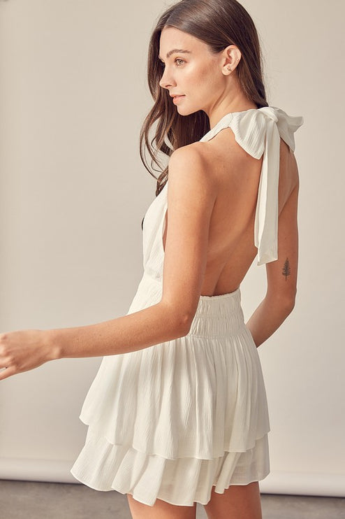 Halter Neck Romper