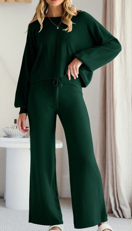 Long Sleeve Lounge Wear Set