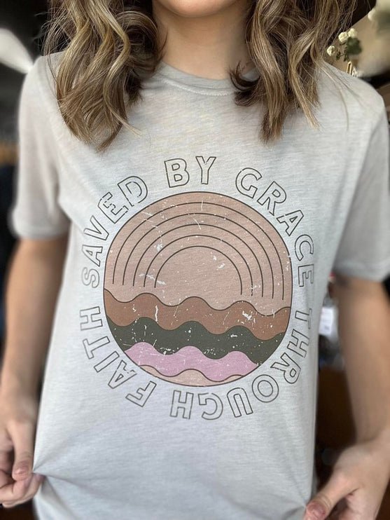 Saved By Grace Tee-Modish