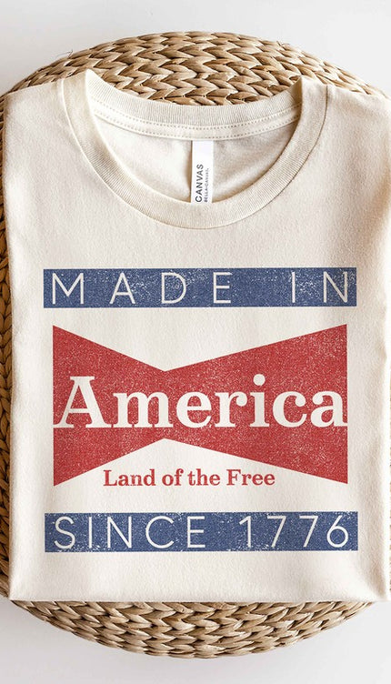 Modish Made in America Graphic T-Shirt