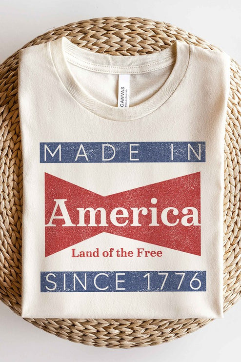 Modish Made in America Graphic T-Shirt