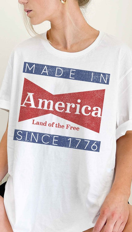 Modish Made in America Graphic T-Shirt