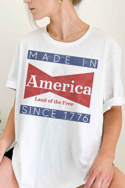 Modish Made in America Graphic T-Shirt