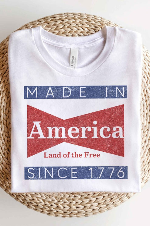 Modish Made in America Graphic T-Shirt