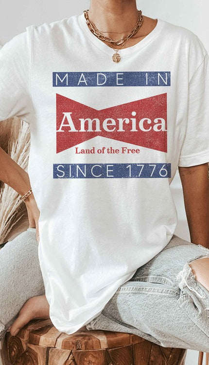 Modish Made in America Graphic T-Shirt