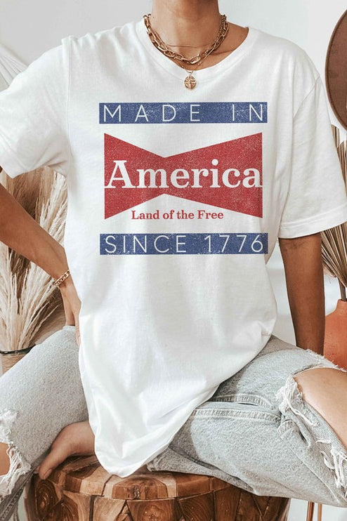 Modish Made in America Graphic T-Shirt