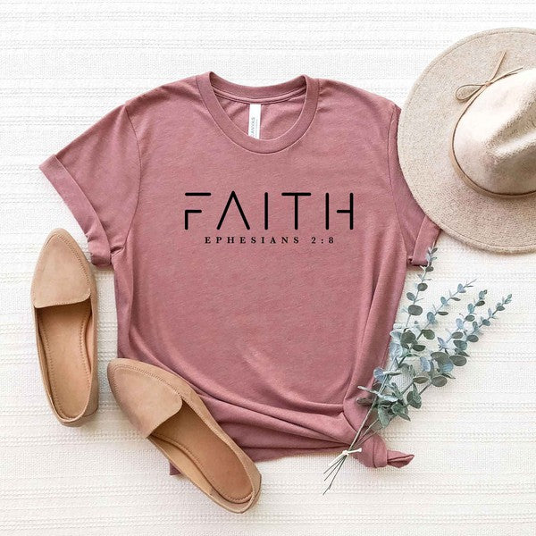 Faith Short Sleeve Graphic Tee-Modish