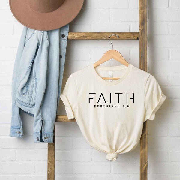 Faith Short Sleeve Graphic Tee-Modish