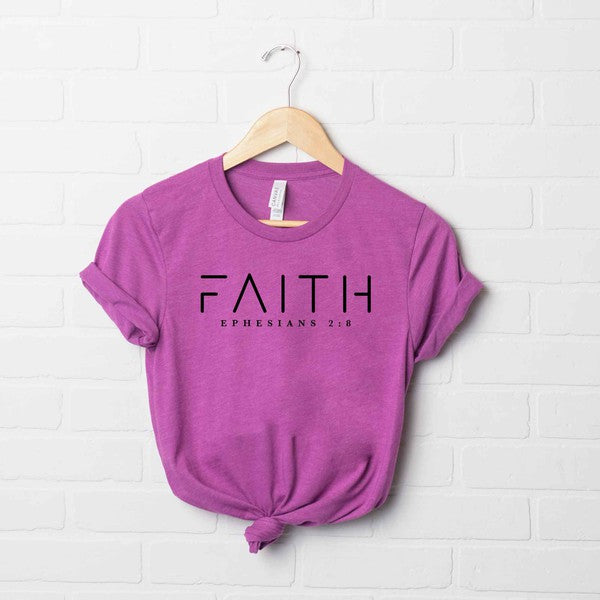 Faith Short Sleeve Graphic Tee-Modish