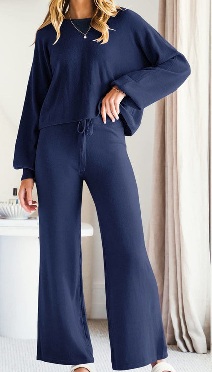 Long Sleeve Lounge Wear Set