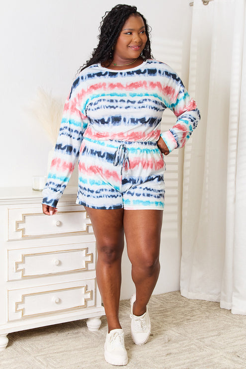 Modish Tie-Dye Lounge Set-Modish