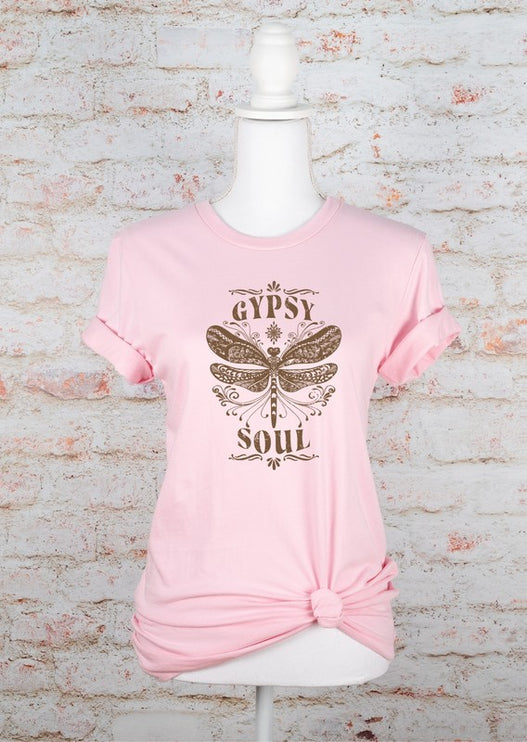 Gypsy Soul Dragonfly Graphic Tee