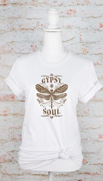 Gypsy Soul Dragonfly Graphic Tee