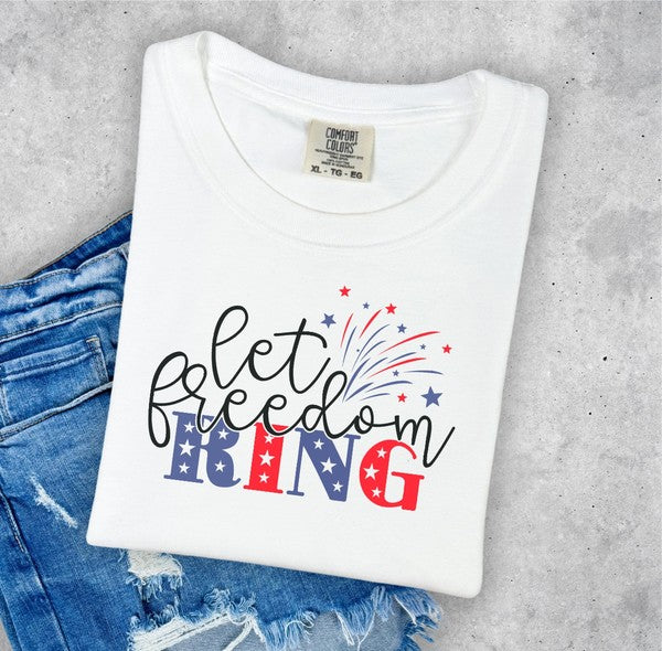 Let Freedom Ring Comfort Color Tee