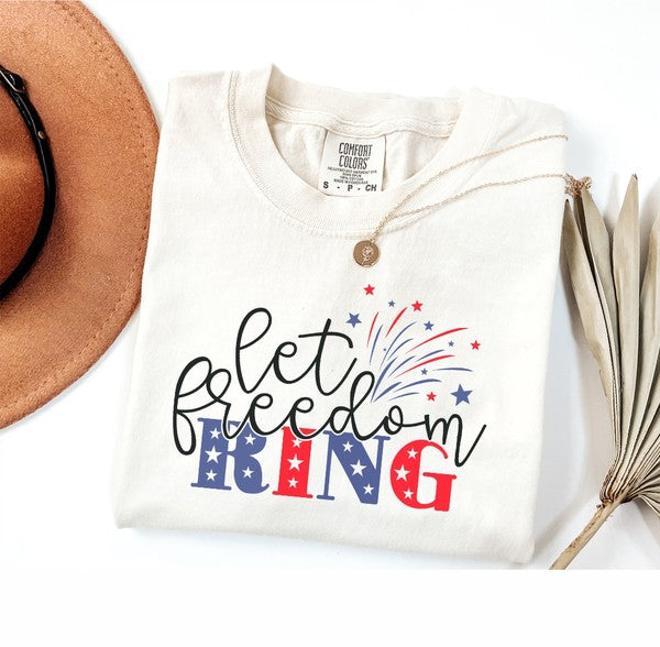 Let Freedom Ring Comfort Color Tee