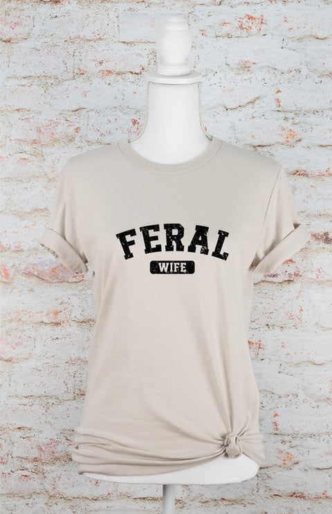 Feral Wife Softstyle Tee