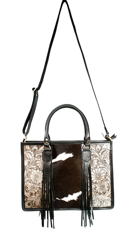 Womens leather tote