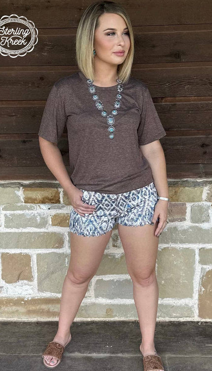 COUNTRY RUSTIC AZTEC SHORTS