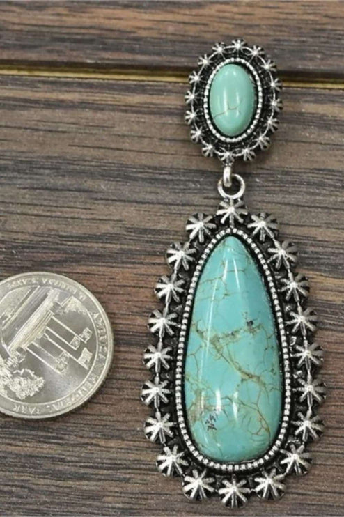 Artificial Turquoise Earrings – Elegant and Stylish Jewelry