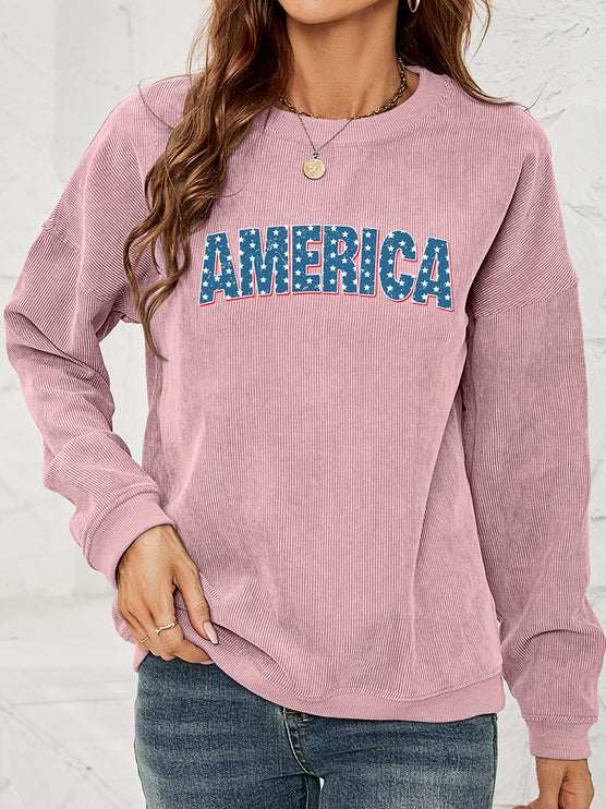 Modish AMERICA Graphic Sweatshirt