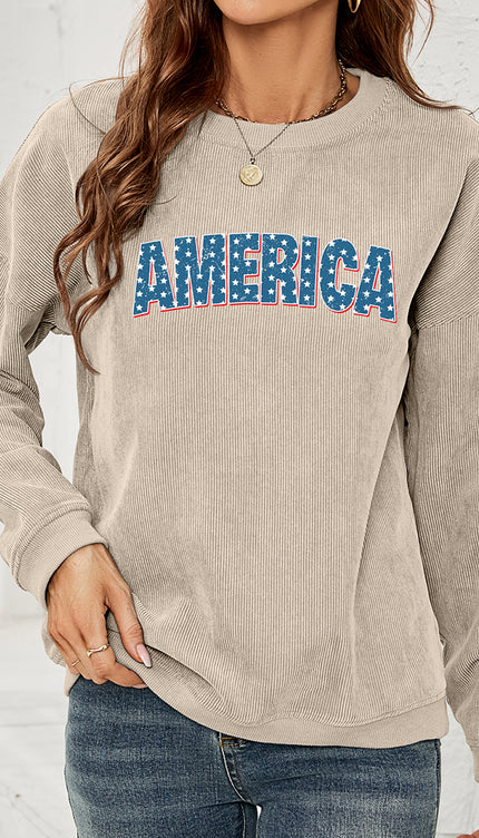 Modish AMERICA Graphic Sweatshirt