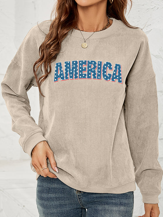 Modish AMERICA Graphic Sweatshirt