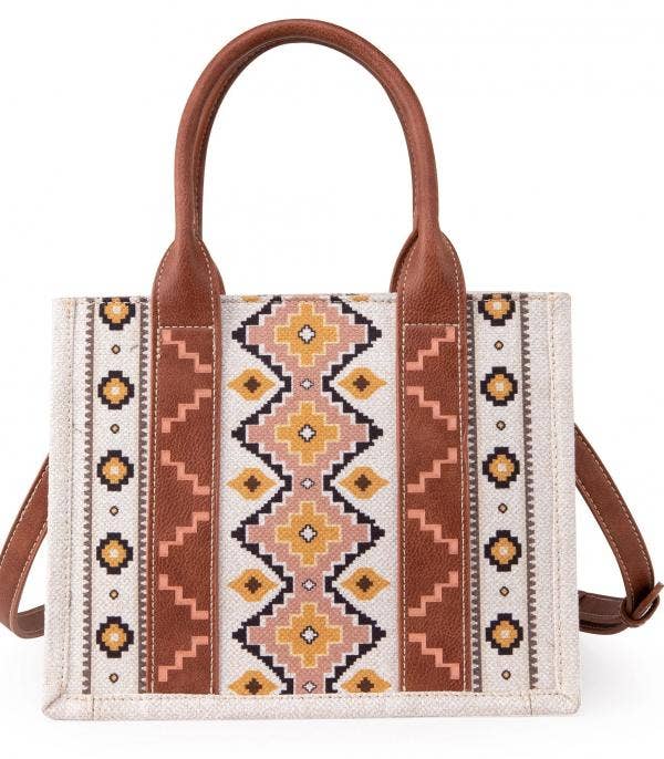 Montana West Wrangler Aztec Tote