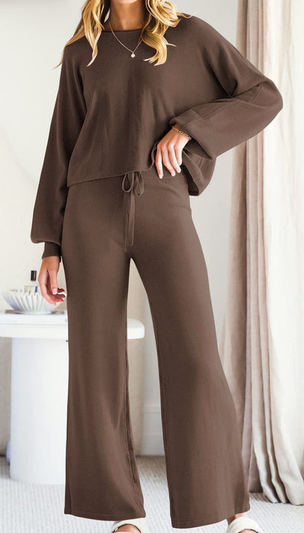 Long Sleeve Lounge Wear Set