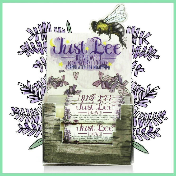 Just Bee Renewed Lip Balm - Lavender