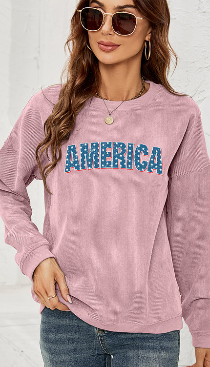 Modish AMERICA Graphic Sweatshirt