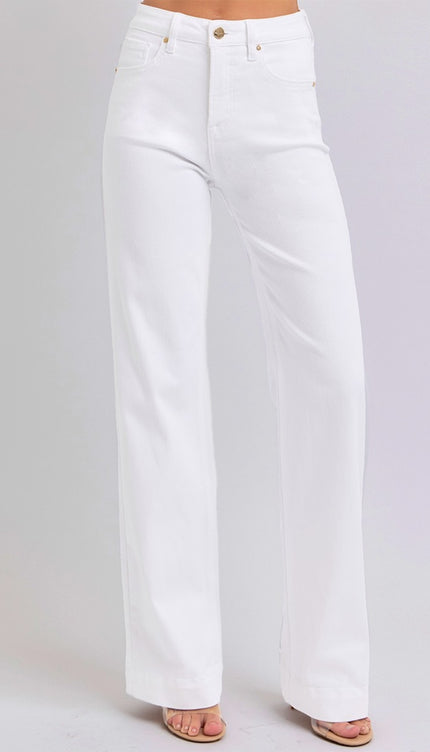 RISEN Full Size High Waist Straight Jeans