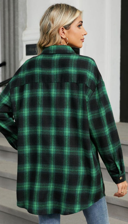 Modish Plaid Long Sleeve Shirt