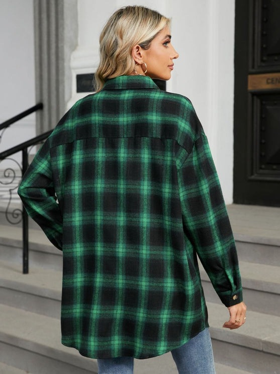 Modish Plaid Long Sleeve Shirt