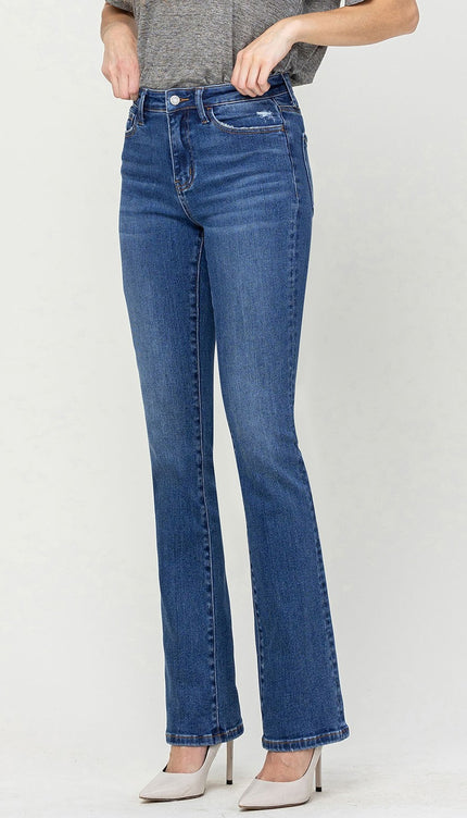 Vervet by Flying Monkey High Waist Bootcut Jeans