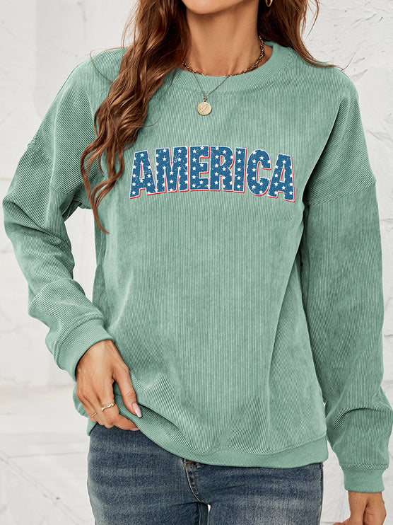 Modish AMERICA Graphic Sweatshirt