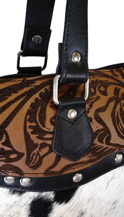 Cowhide Bag Hand bag  