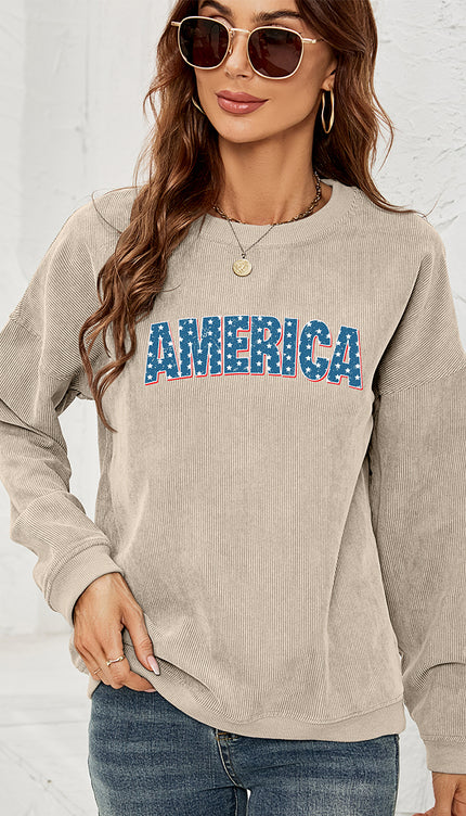 Modish AMERICA Graphic Sweatshirt