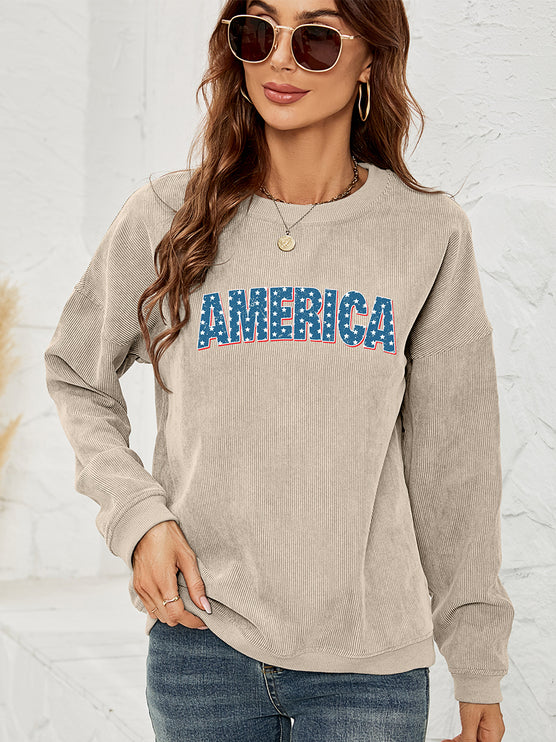 Modish AMERICA Graphic Sweatshirt