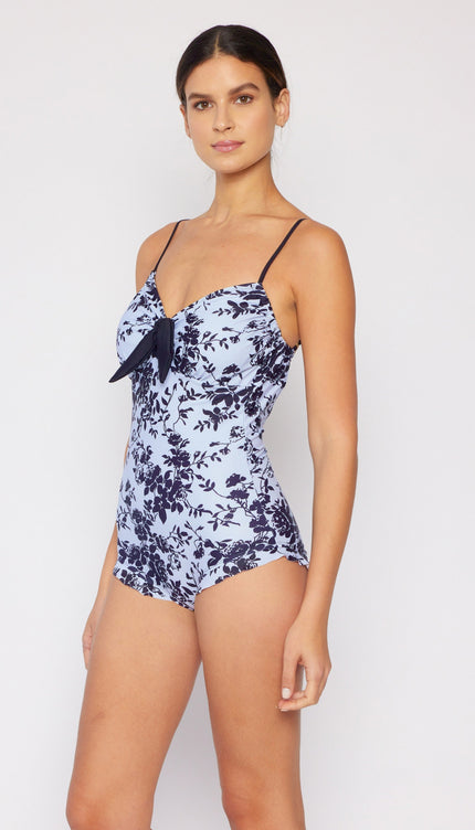 Marina West Swim Côte d'Azur Ruffle Trim One-Piece Swimsuit-Modish