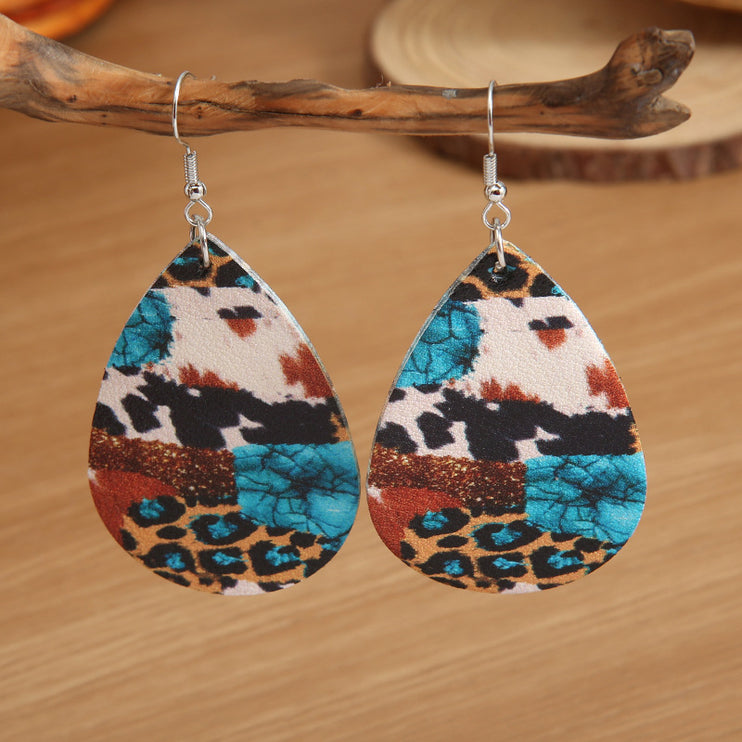 Modish Animal Teardrop Alloy Earrings