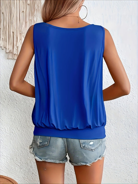 Modish Scoop Neck Tank-Modish