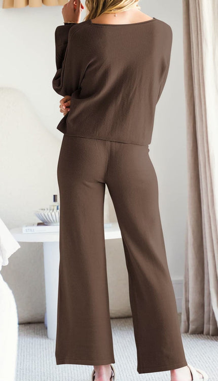 Long Sleeve Lounge Wear Set