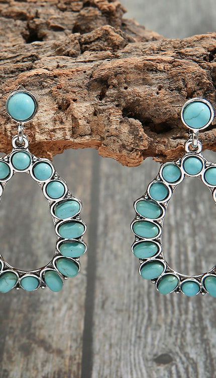 Stunning Artificial Turquoise Earrings for a Modish Look