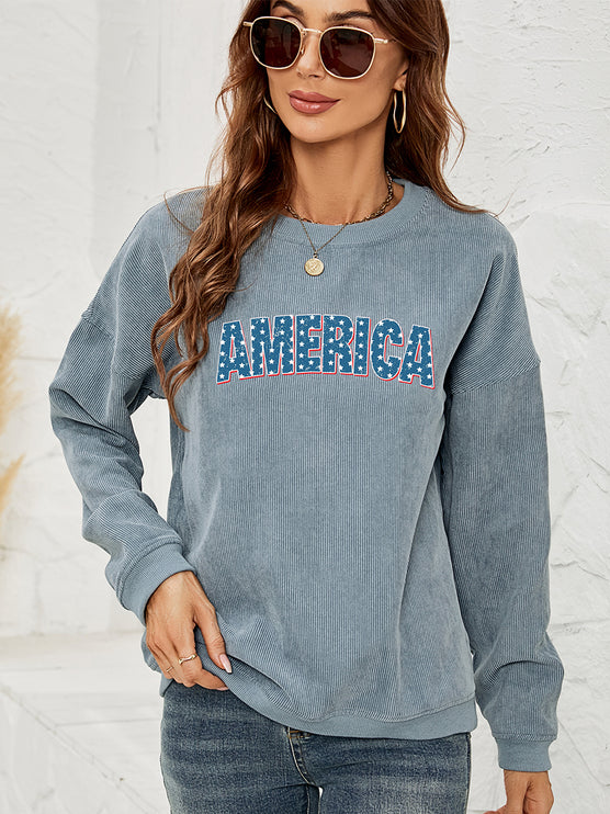 Modish AMERICA Graphic Sweatshirt