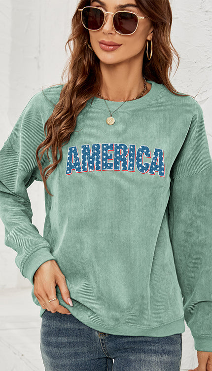 Modish AMERICA Graphic Sweatshirt