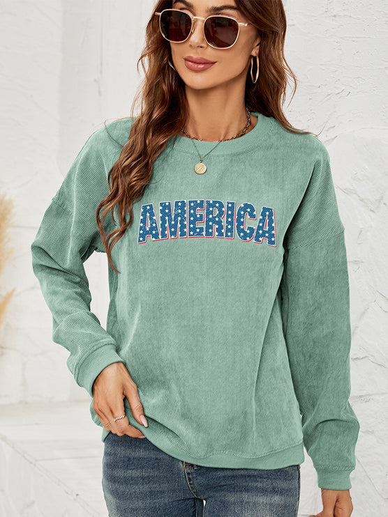 Modish AMERICA Graphic Sweatshirt