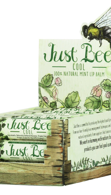 Just Bee Cool Lip Balm - Mint